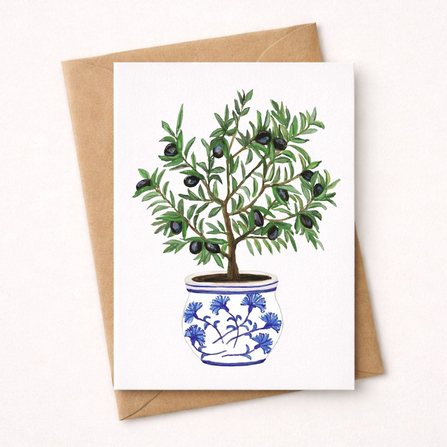 Olive Tree Postcard - MerikaArt