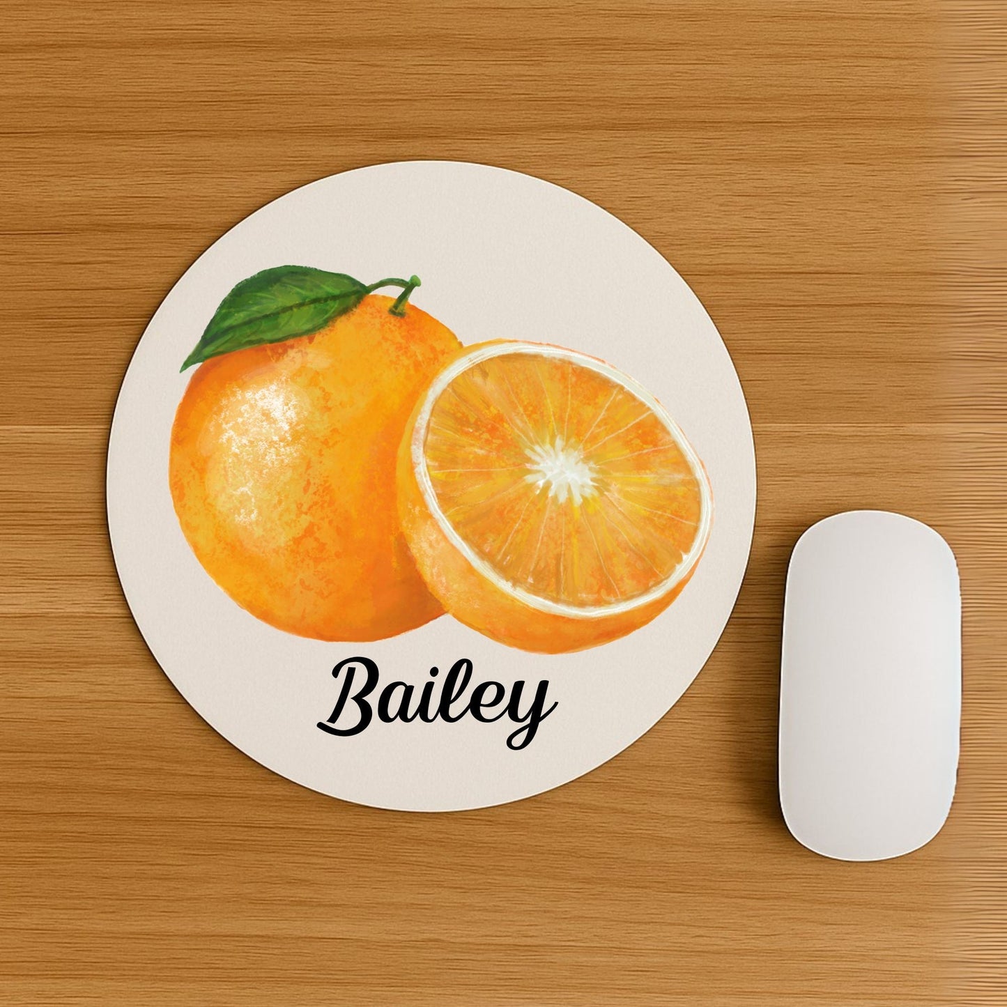 Orange Mousepad - MerikaArt