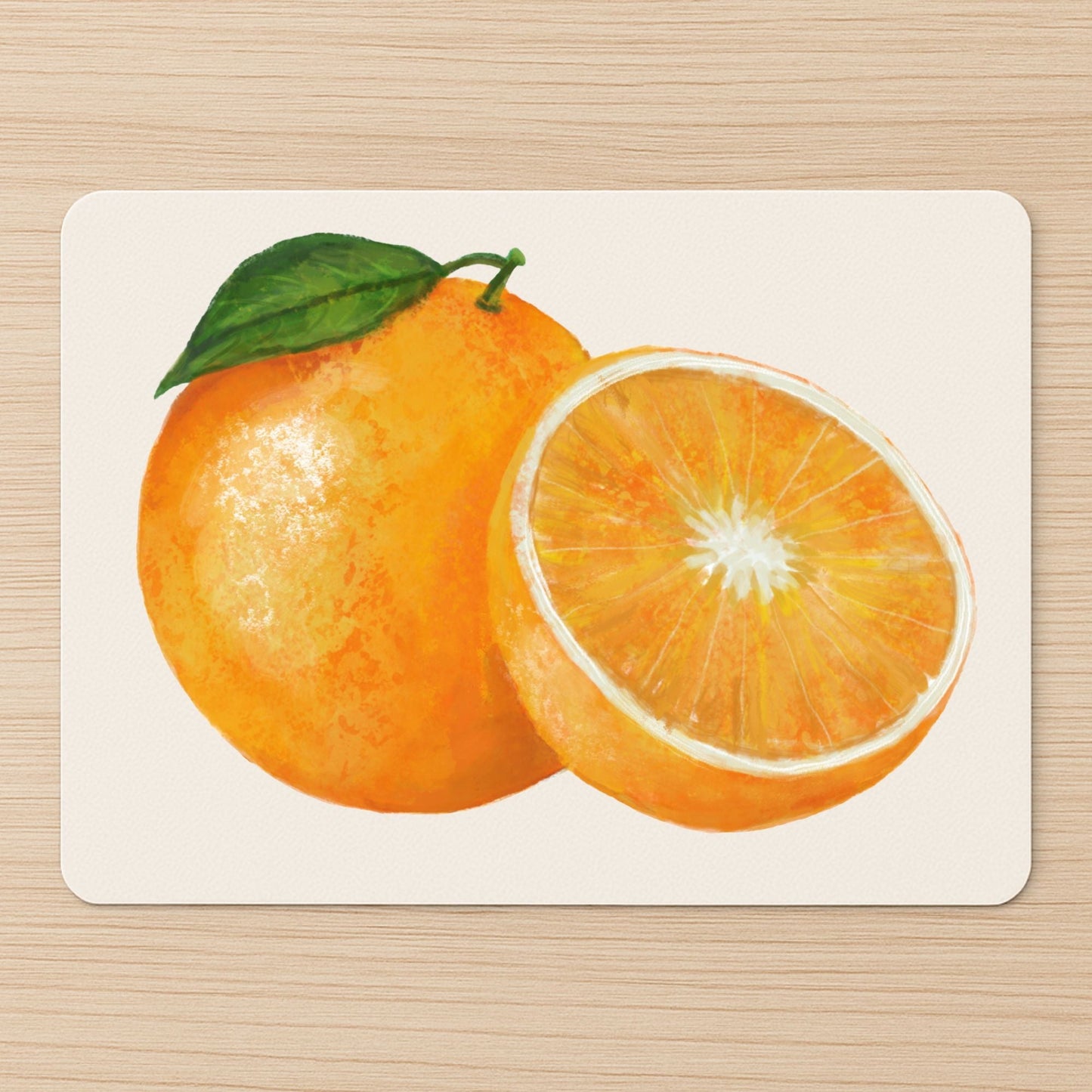 Orange Mousepad - MerikaArt