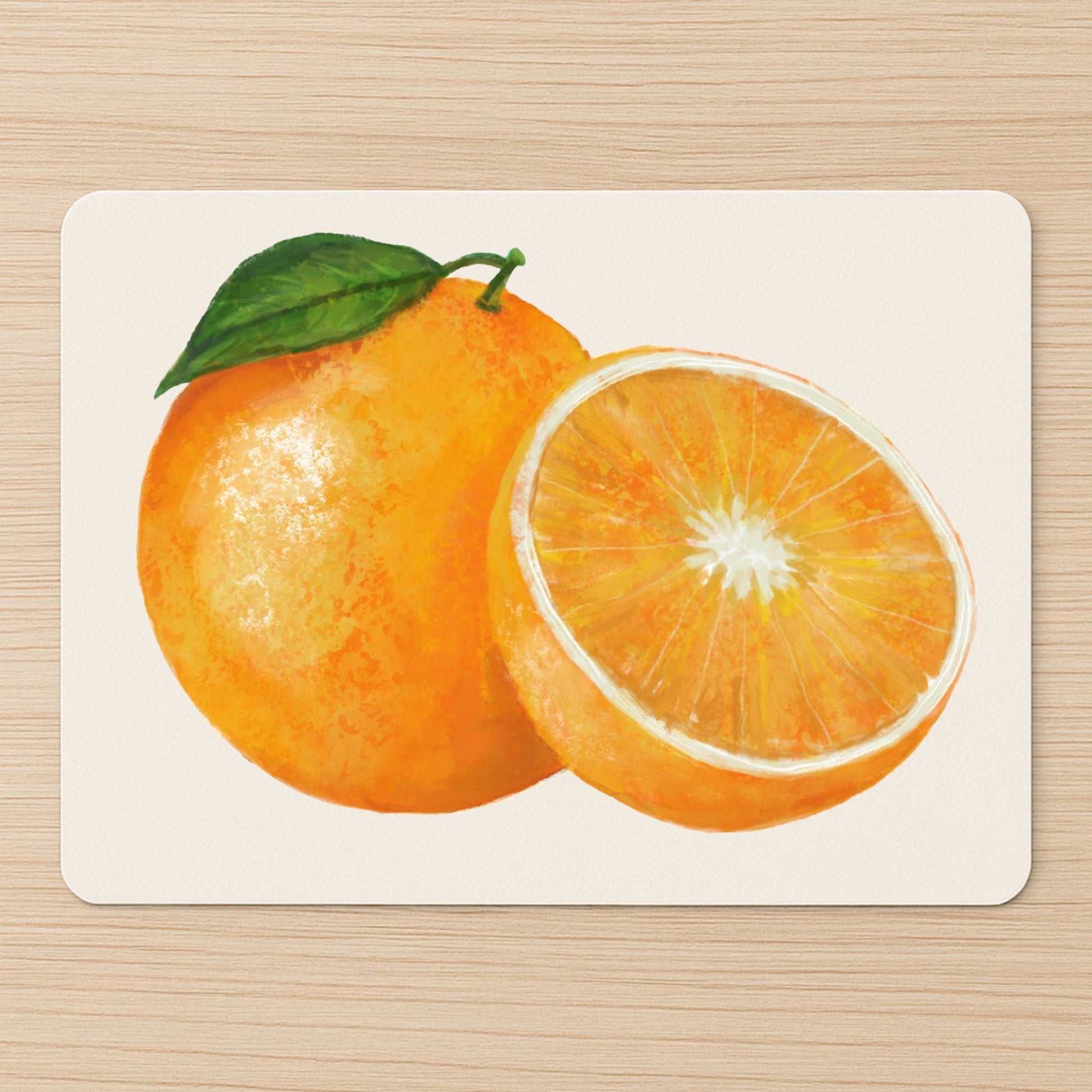 Orange Mousepad - MerikaArt