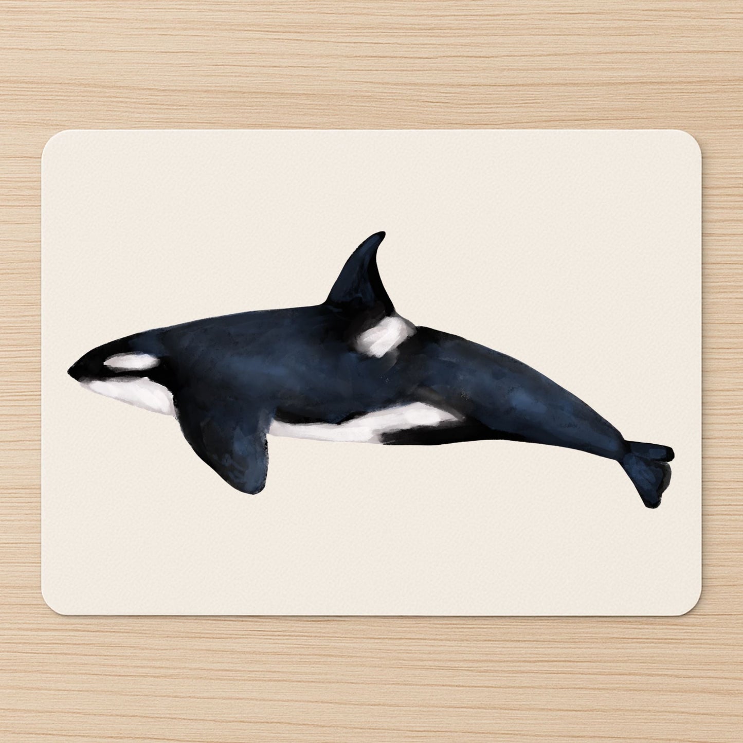 Orca Vinyl Mousepad - MerikaArt