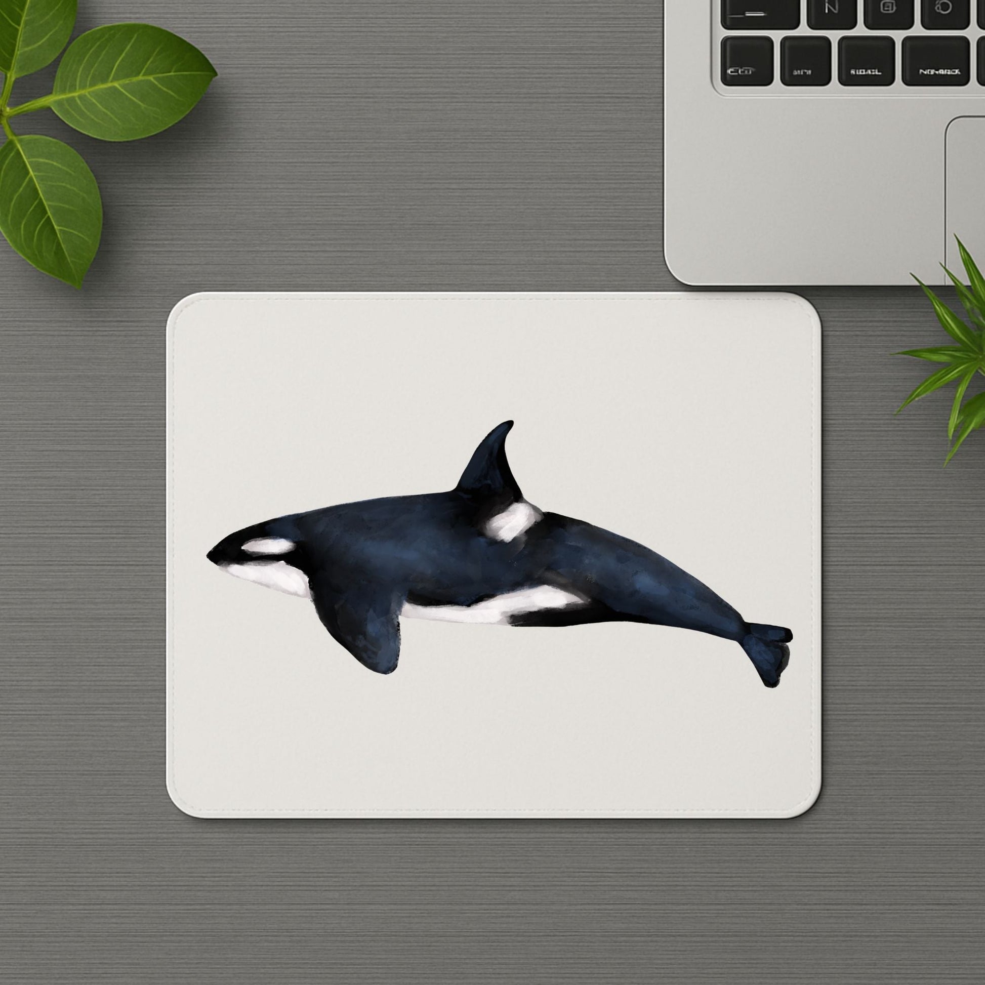 Orca Vinyl Mousepad - MerikaArt