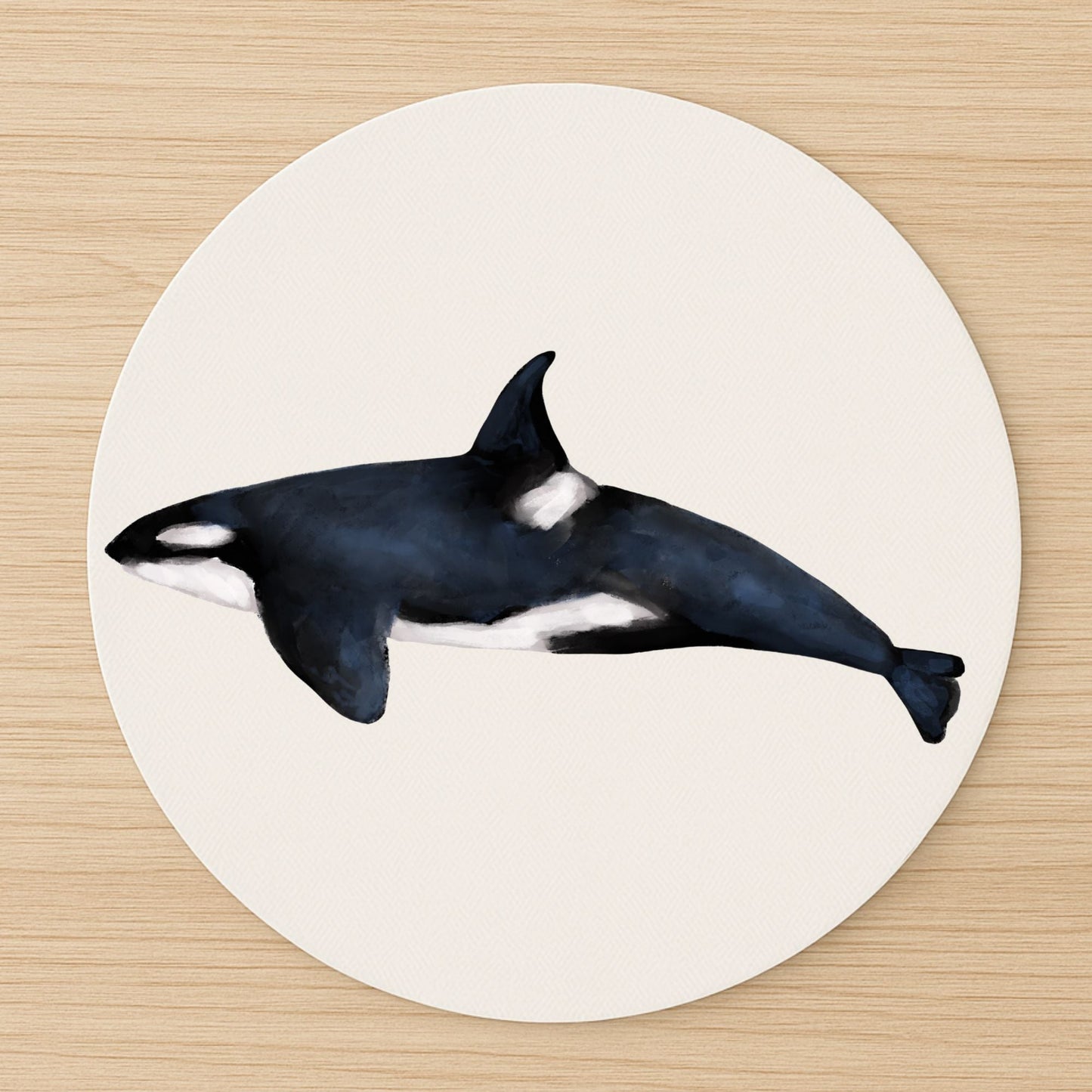 Orca Vinyl Mousepad - MerikaArt