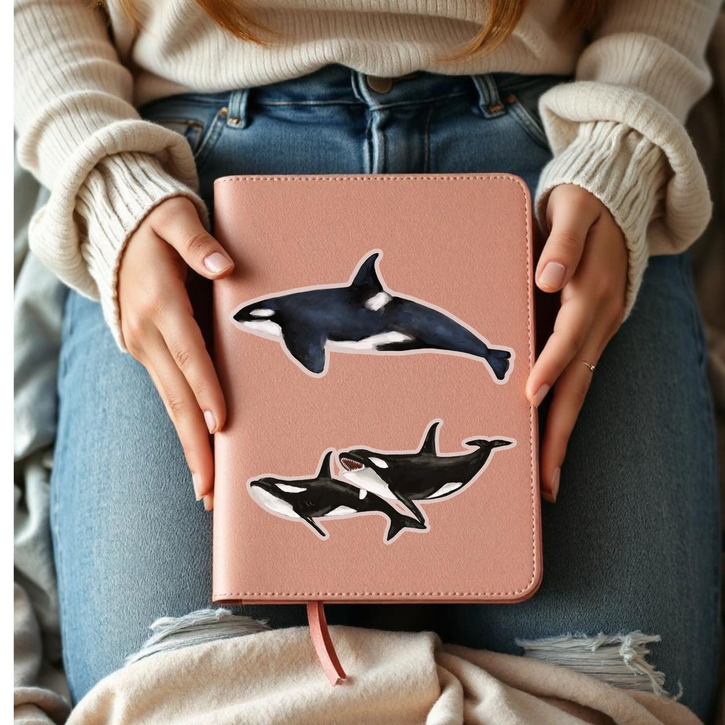 Orca Vinyl Sticker - MerikaArt