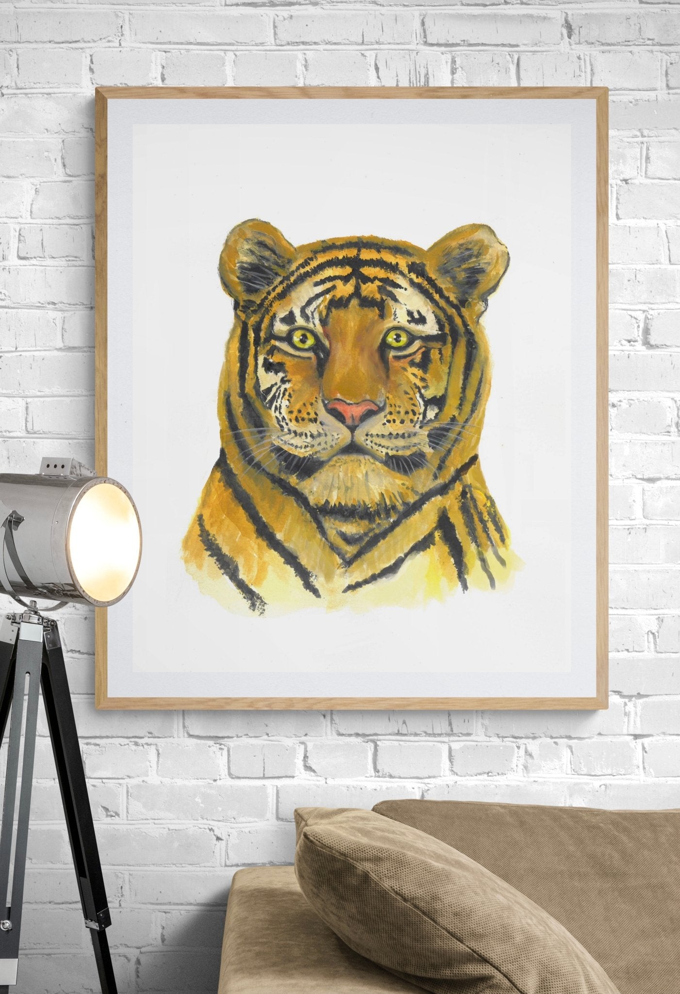 Original Tiger Print - MerikaArt