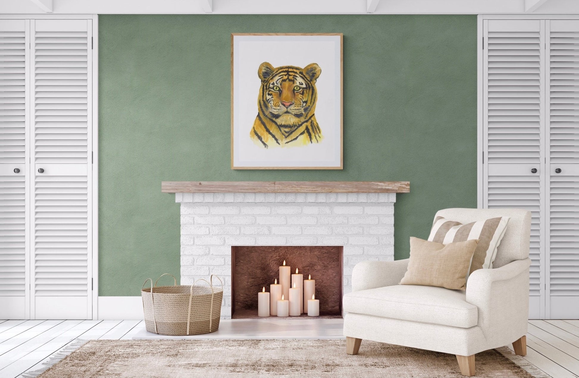 Original Tiger Print - MerikaArt