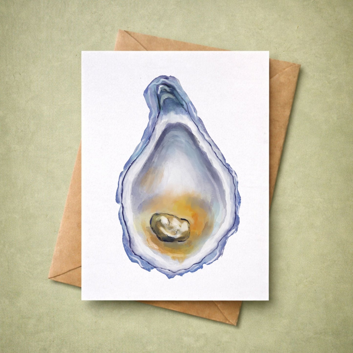 Oyster Postcard - MerikaArt