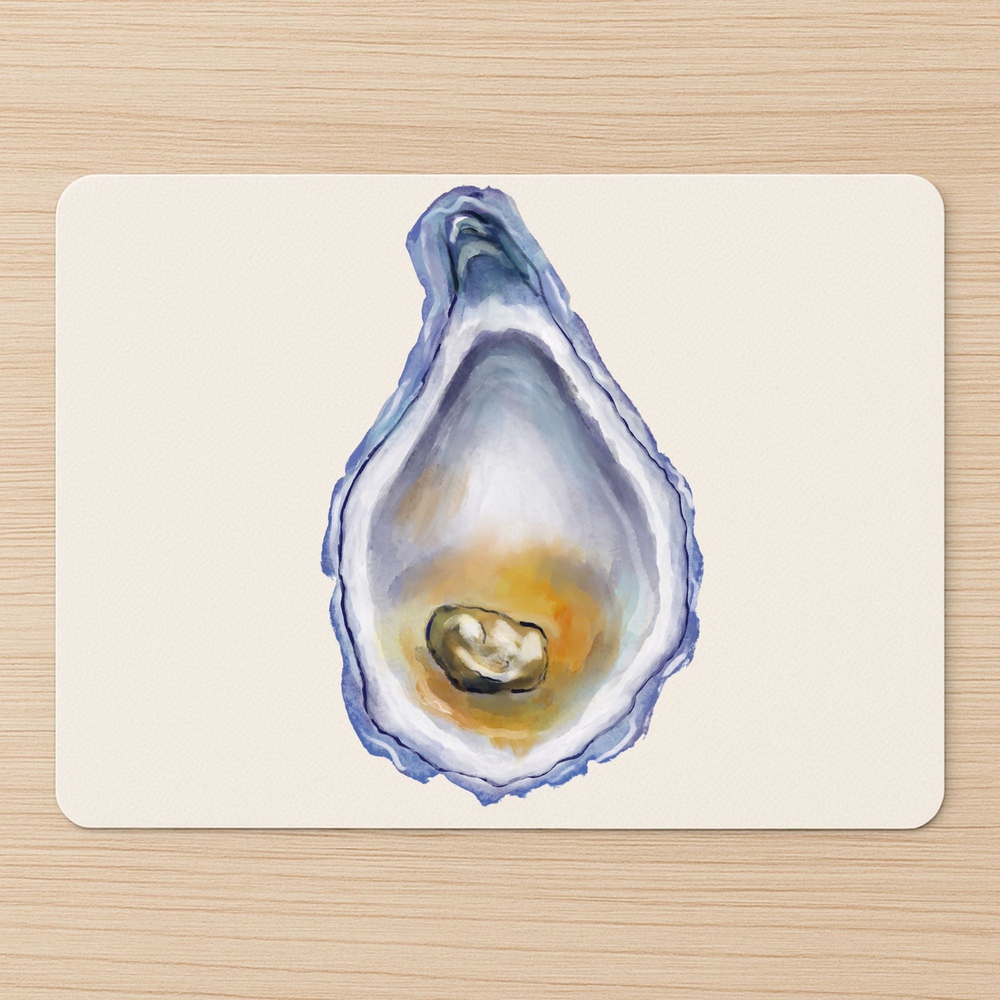Oyster with Pearl Mousepad - MerikaArt