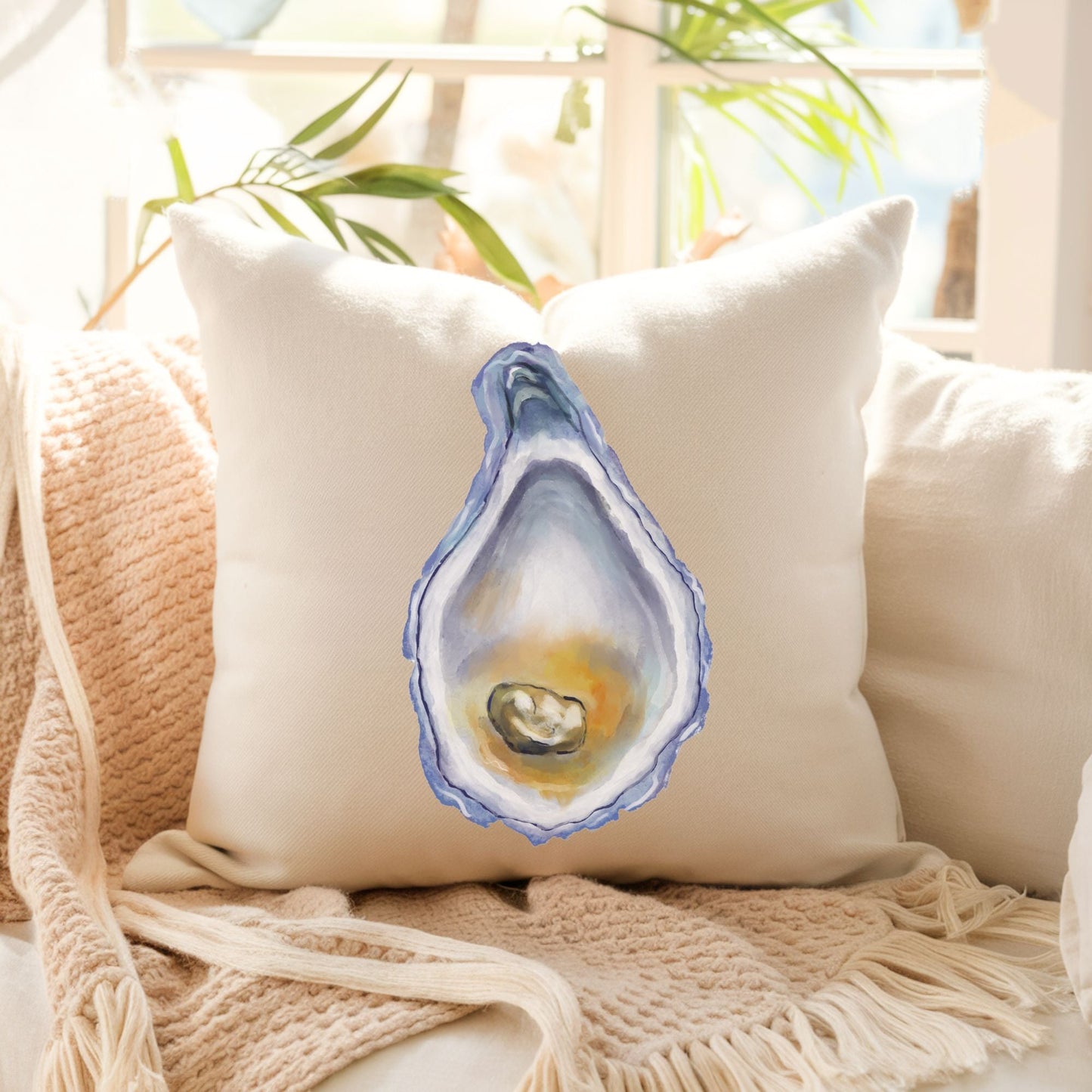 Oyster with Pearl Pillow - MerikaArt