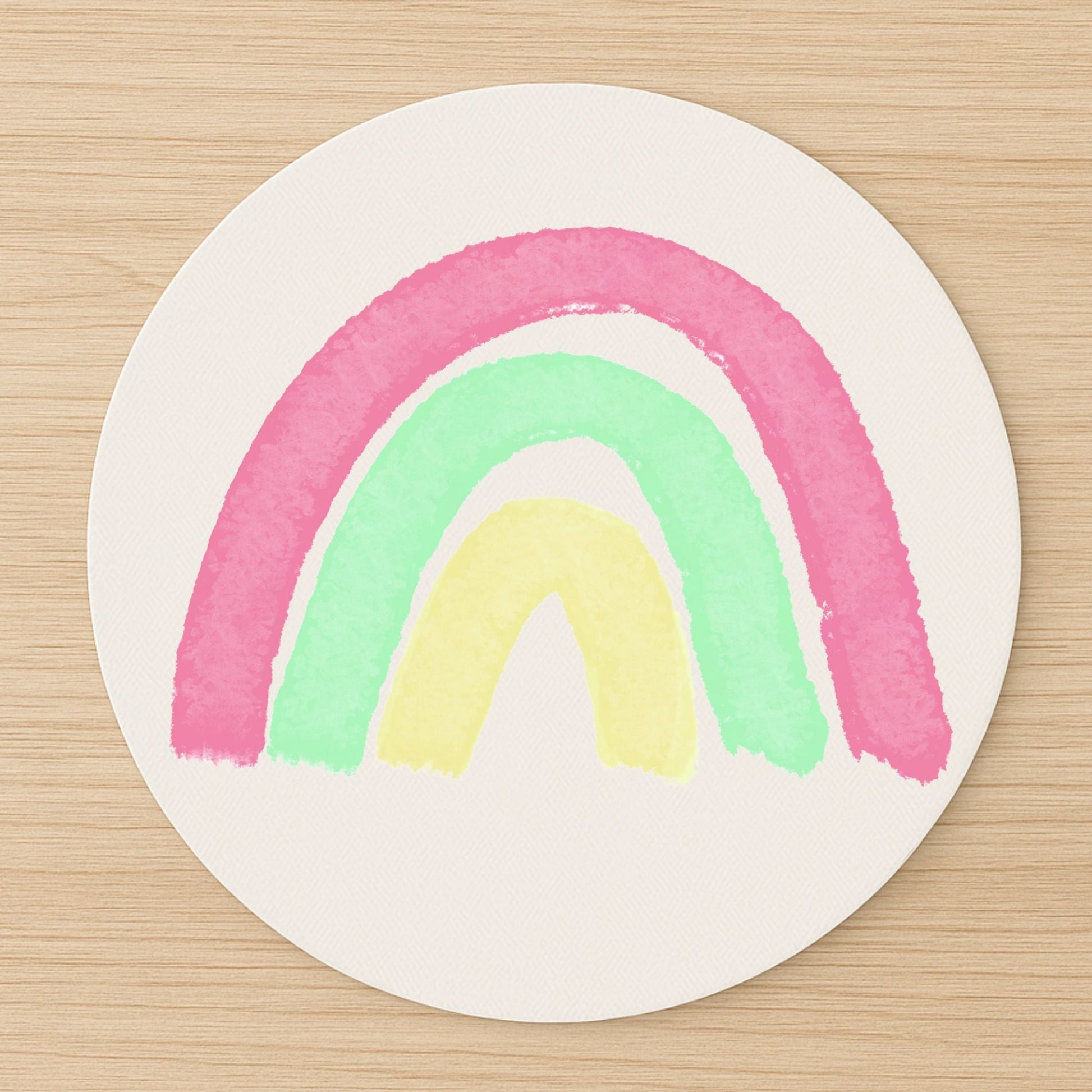 Pastel Rainbow Mousepad - MerikaArt