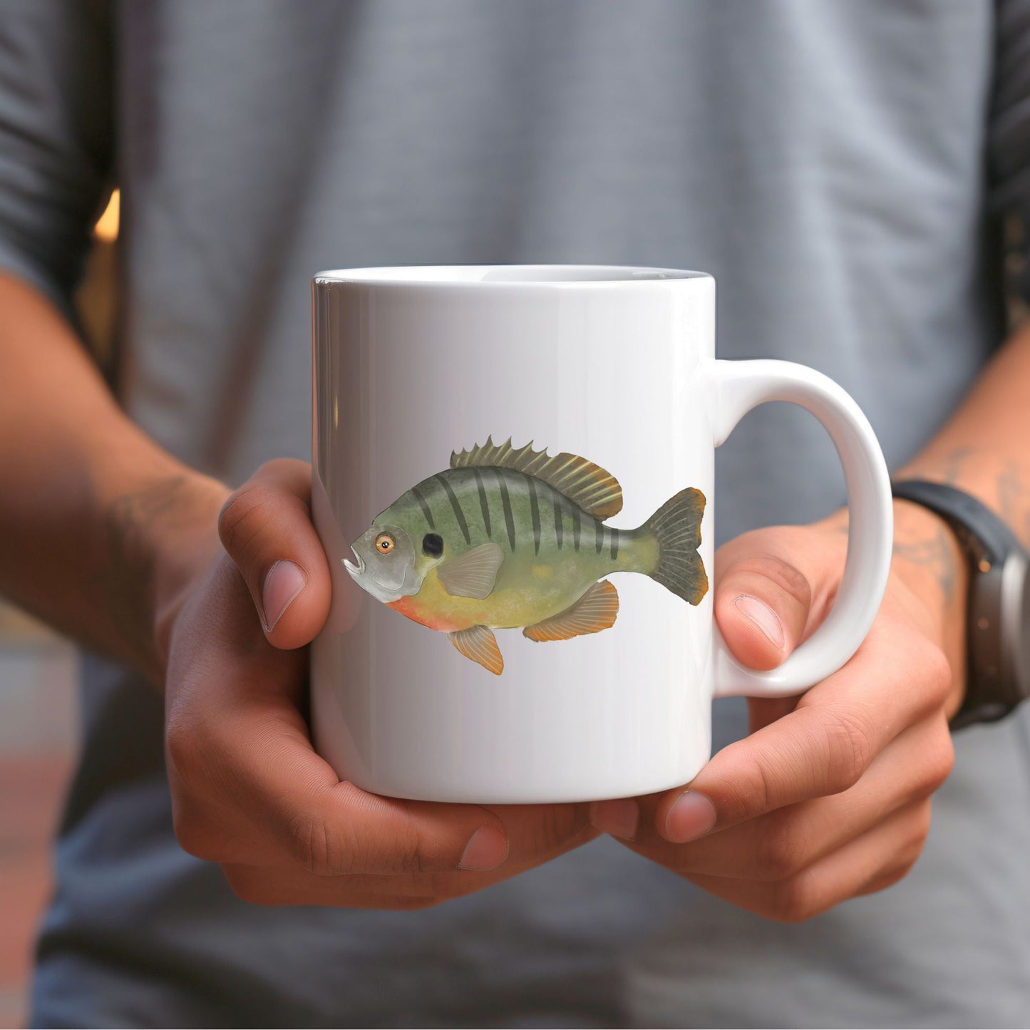 Perch Fish Mug - MerikaArt