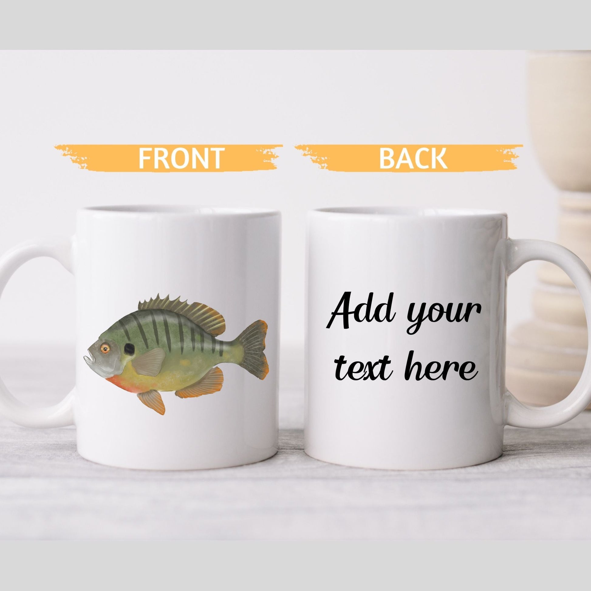 Perch Fish Mug - MerikaArt