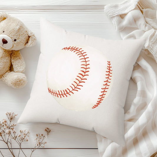 Personalized Classic Baseball Kids Pillow - MerikaArt