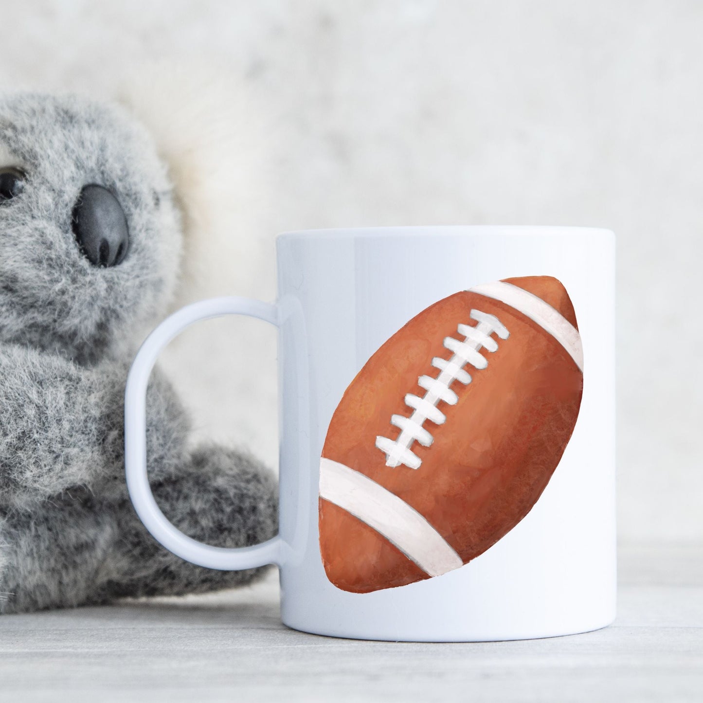 Personalized Football Mug - MerikaArt