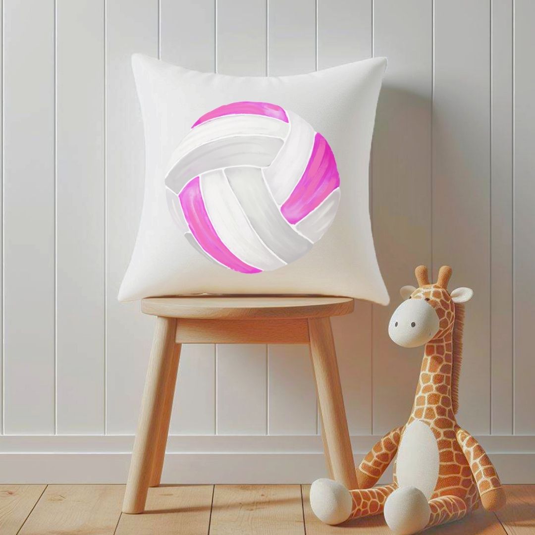 Personalized Volleyball Kids Pillow - MerikaArt