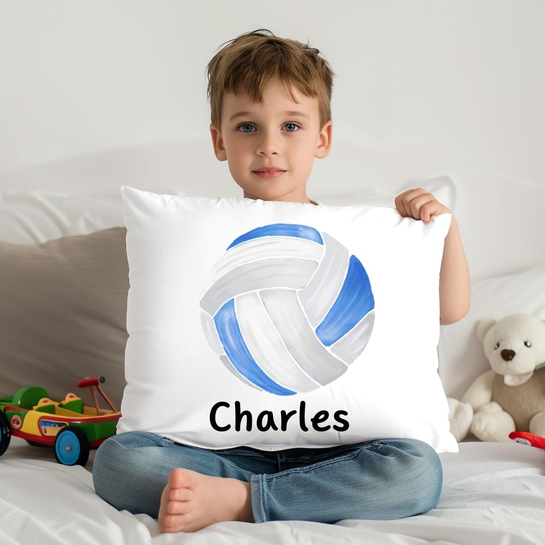 Personalized Volleyball Kids Pillow - MerikaArt