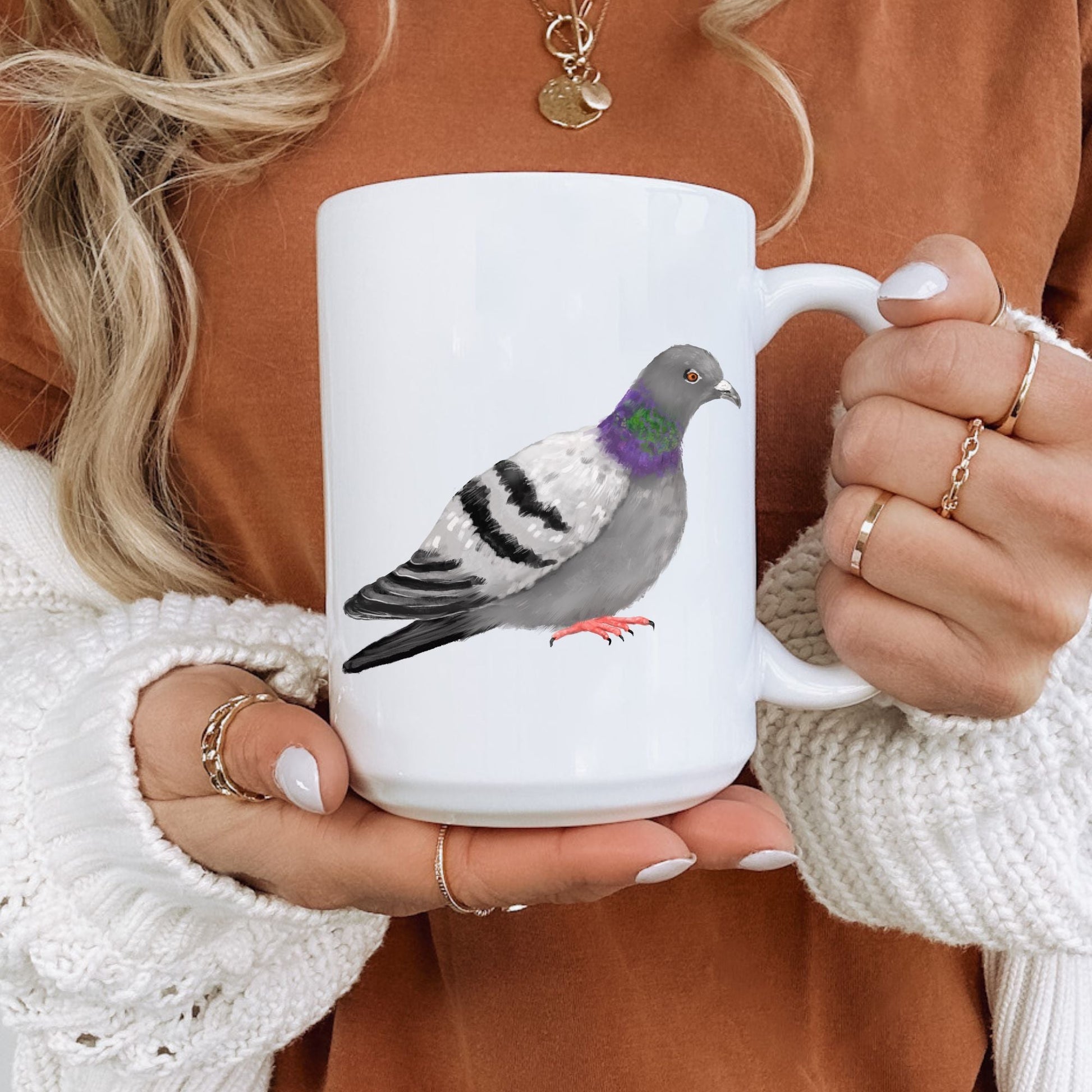 Pigeon Mug - MerikaArt