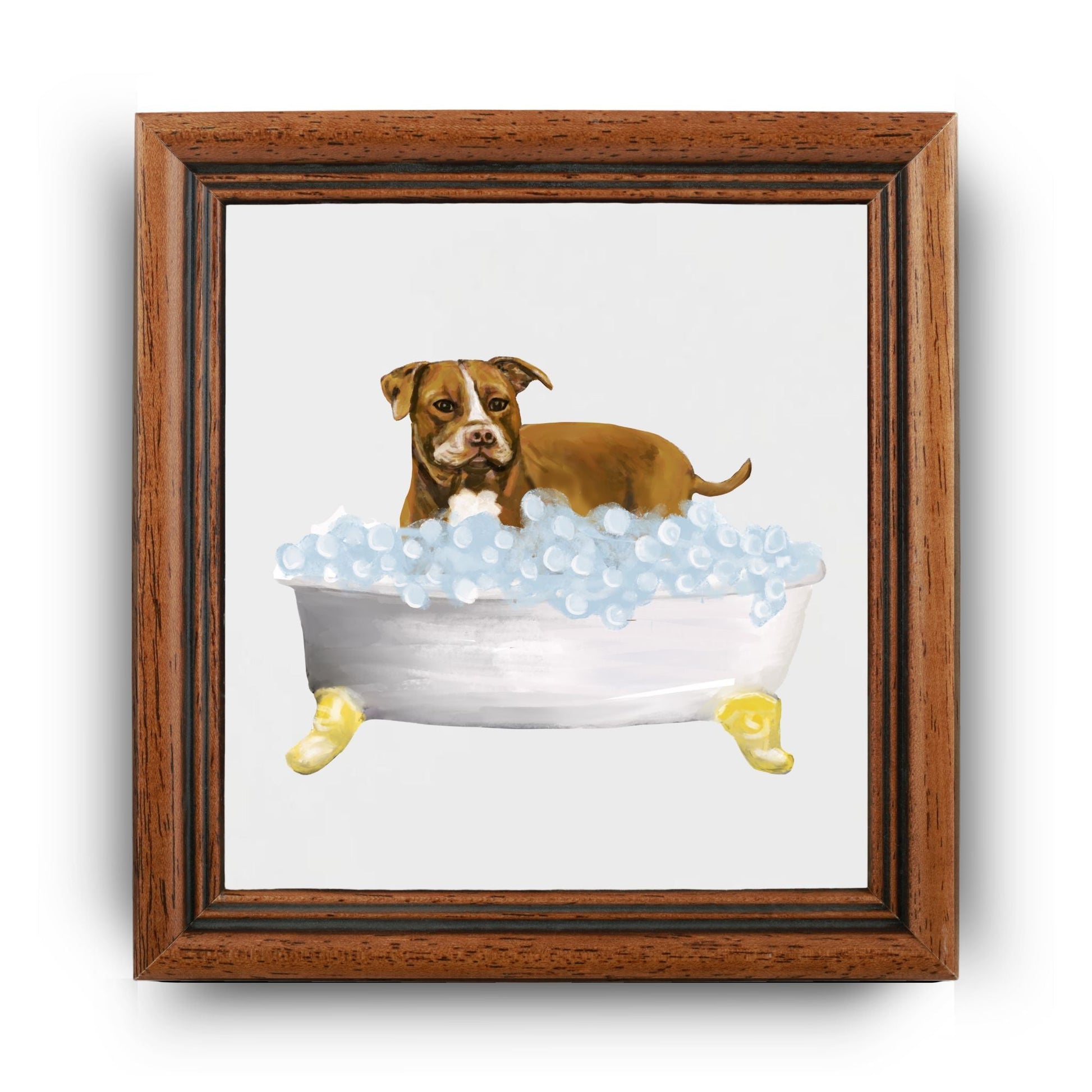 Pitt Bull Ceramic Tile - MerikaArt