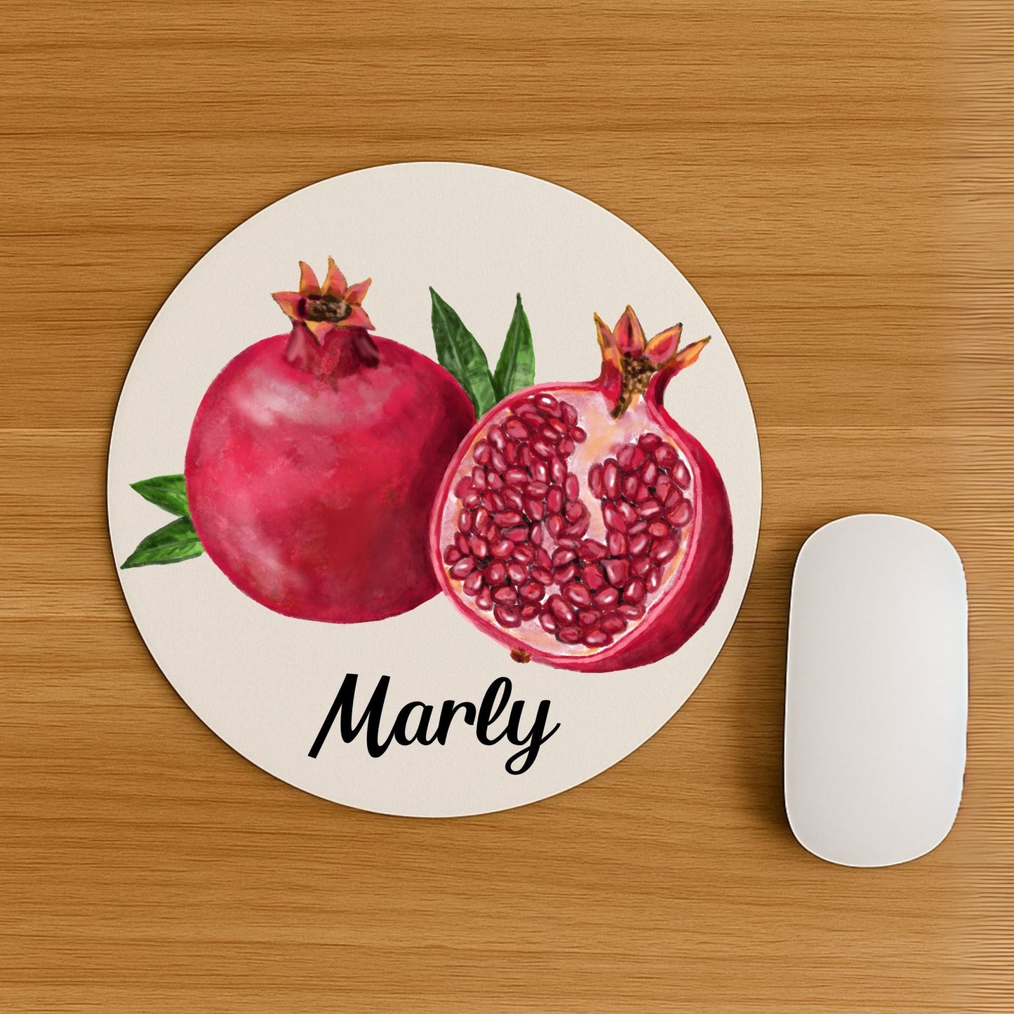 Pomegranate Mousepad - MerikaArt
