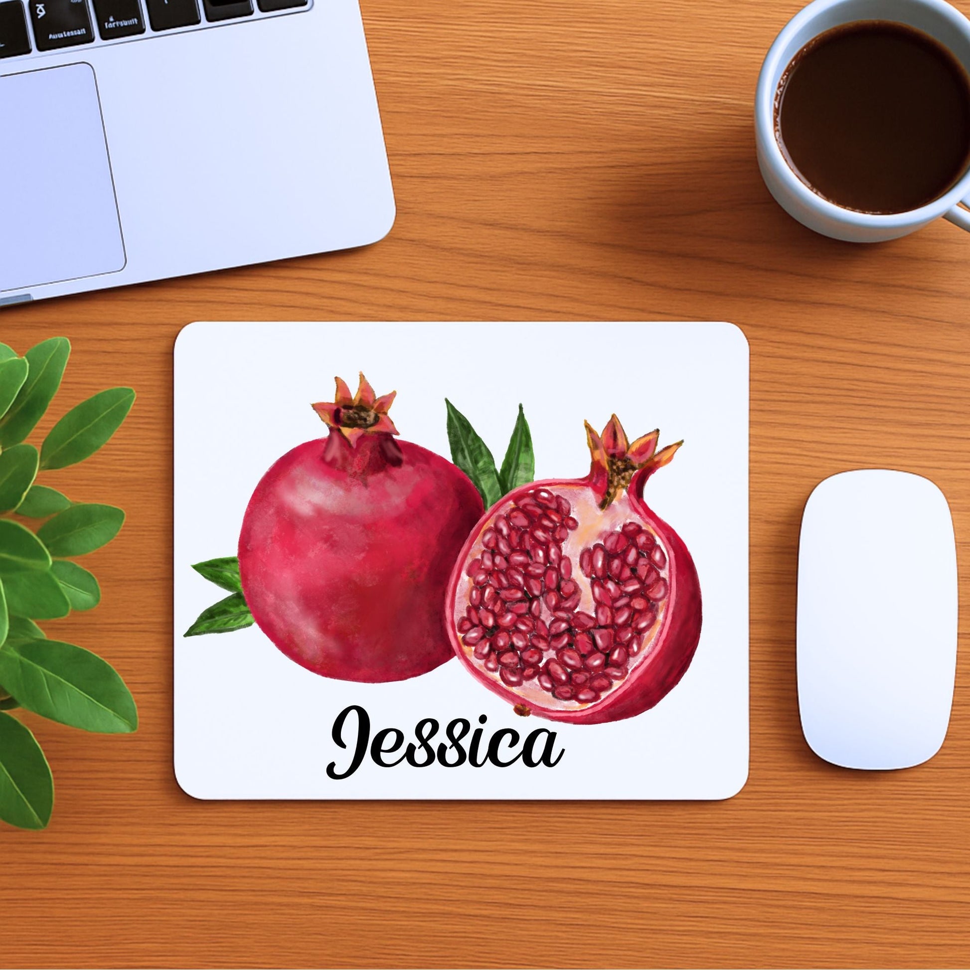 Pomegranate Mousepad - MerikaArt
