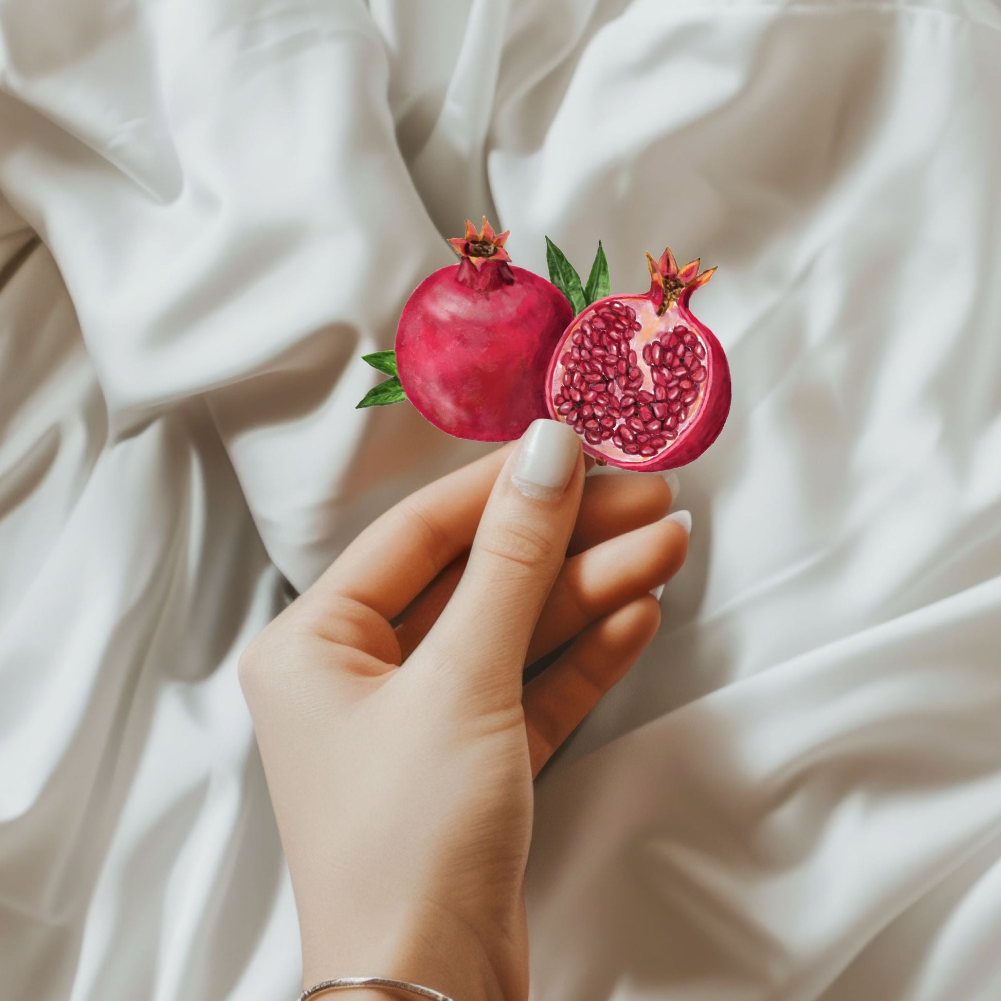 Pomegranate Sticker - MerikaArt