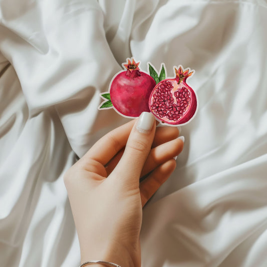 Pomegranate Sticker - MerikaArt