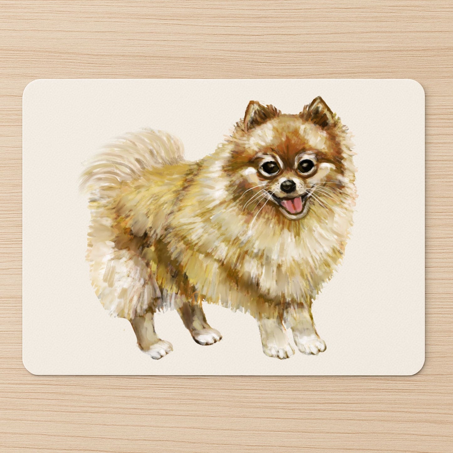 Pomeranian Dog Mousepad - MerikaArt