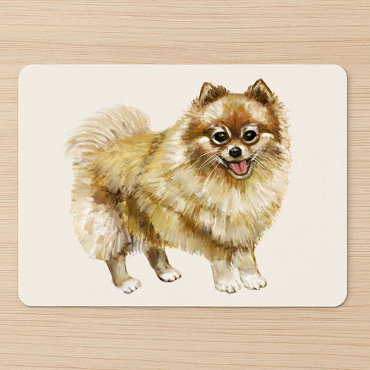 Pomeranian Dog Mousepad - MerikaArt