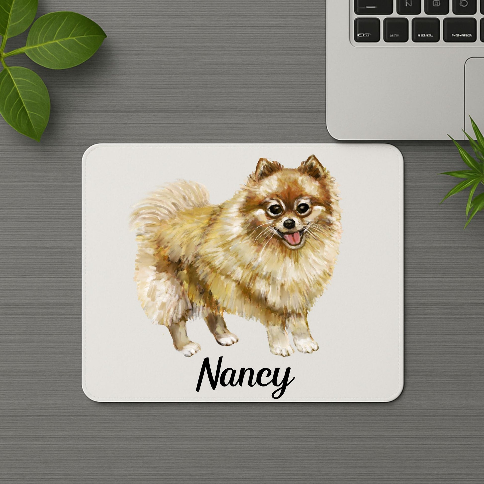 Pomeranian Dog Mousepad - MerikaArt