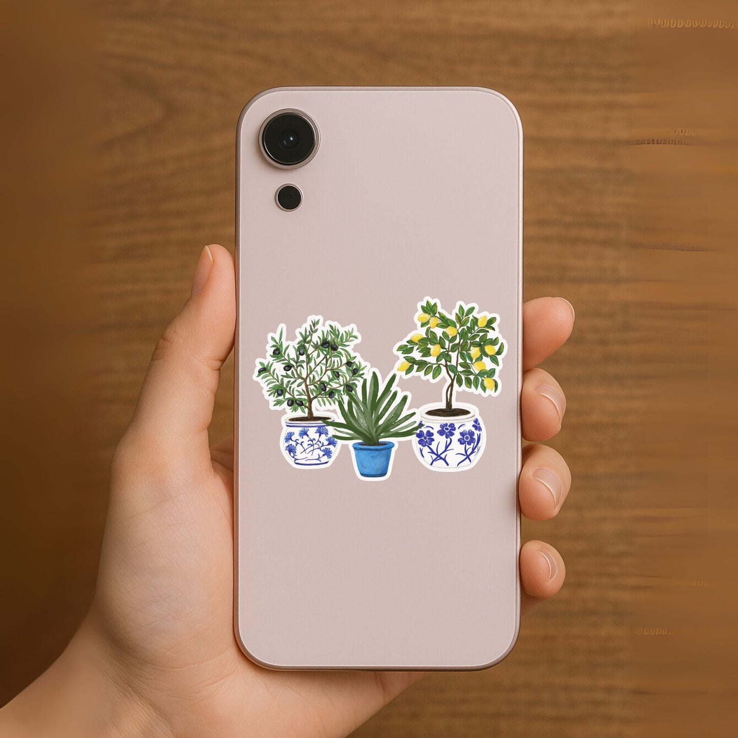Potted Plants Vinyl Sticker - MerikaArt
