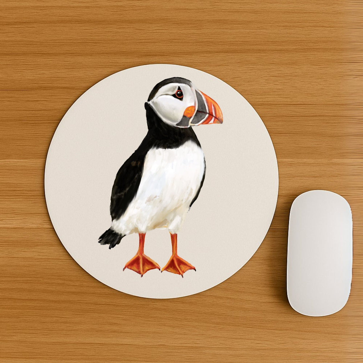 Puffin Mousepad - MerikaArt