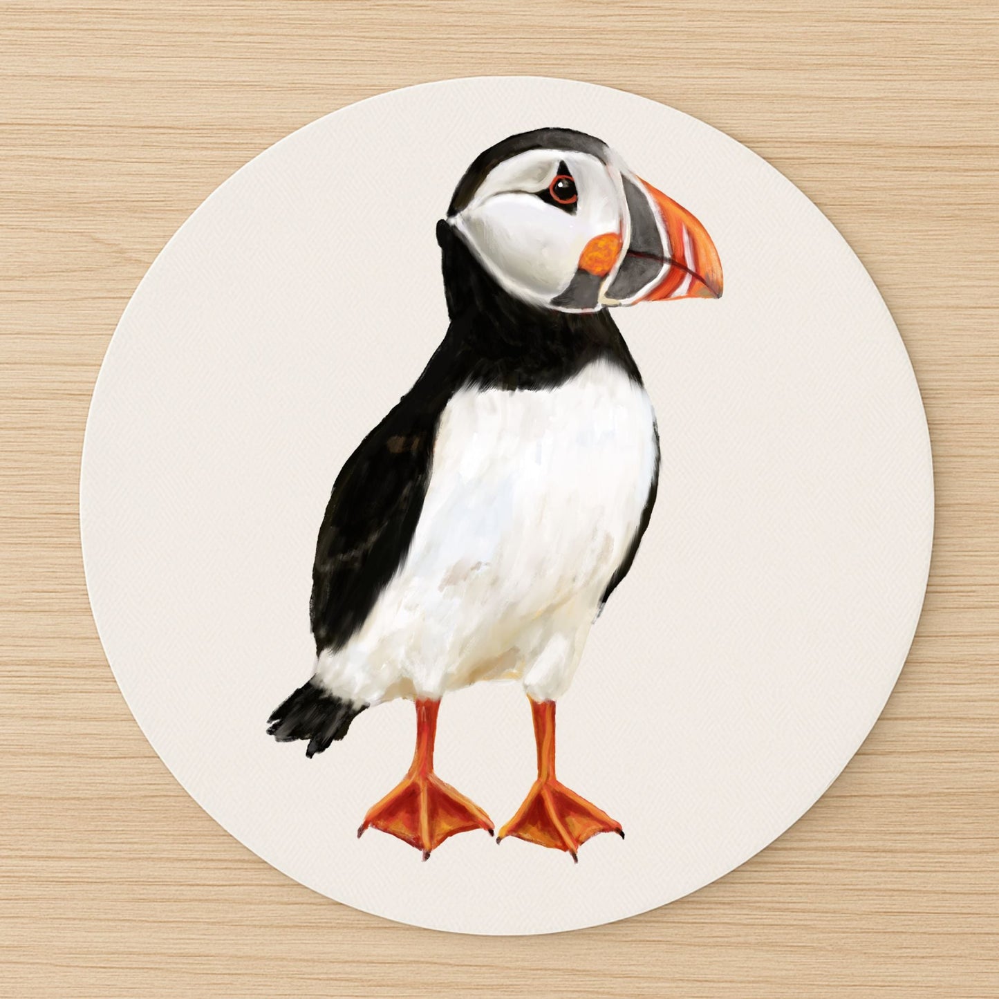 Puffin Mousepad - MerikaArt