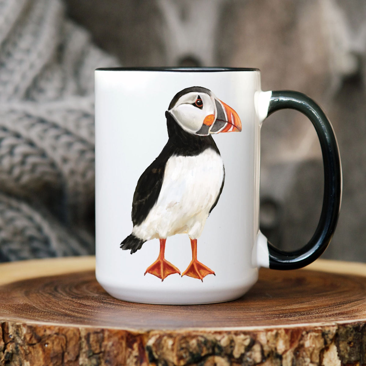 Puffin Mug - MerikaArt