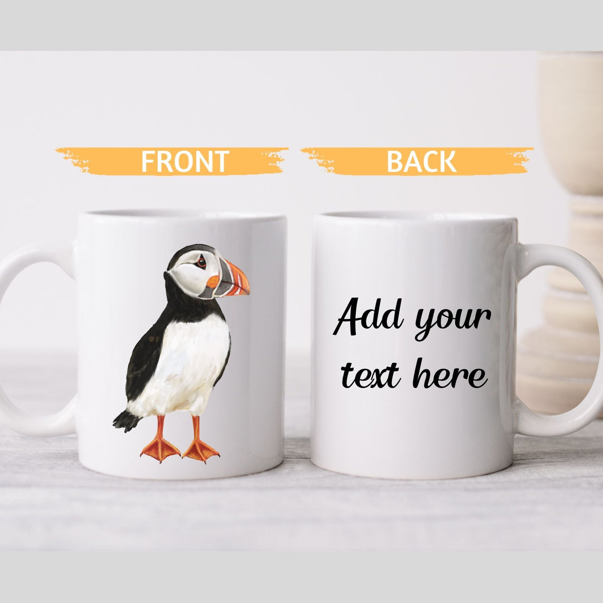 Puffin Mug - MerikaArt