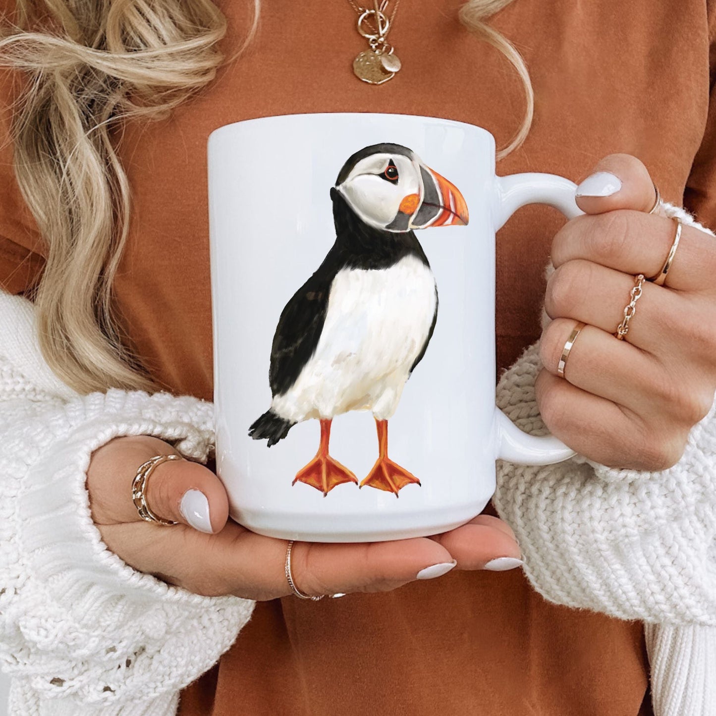 Puffin Mug - MerikaArt