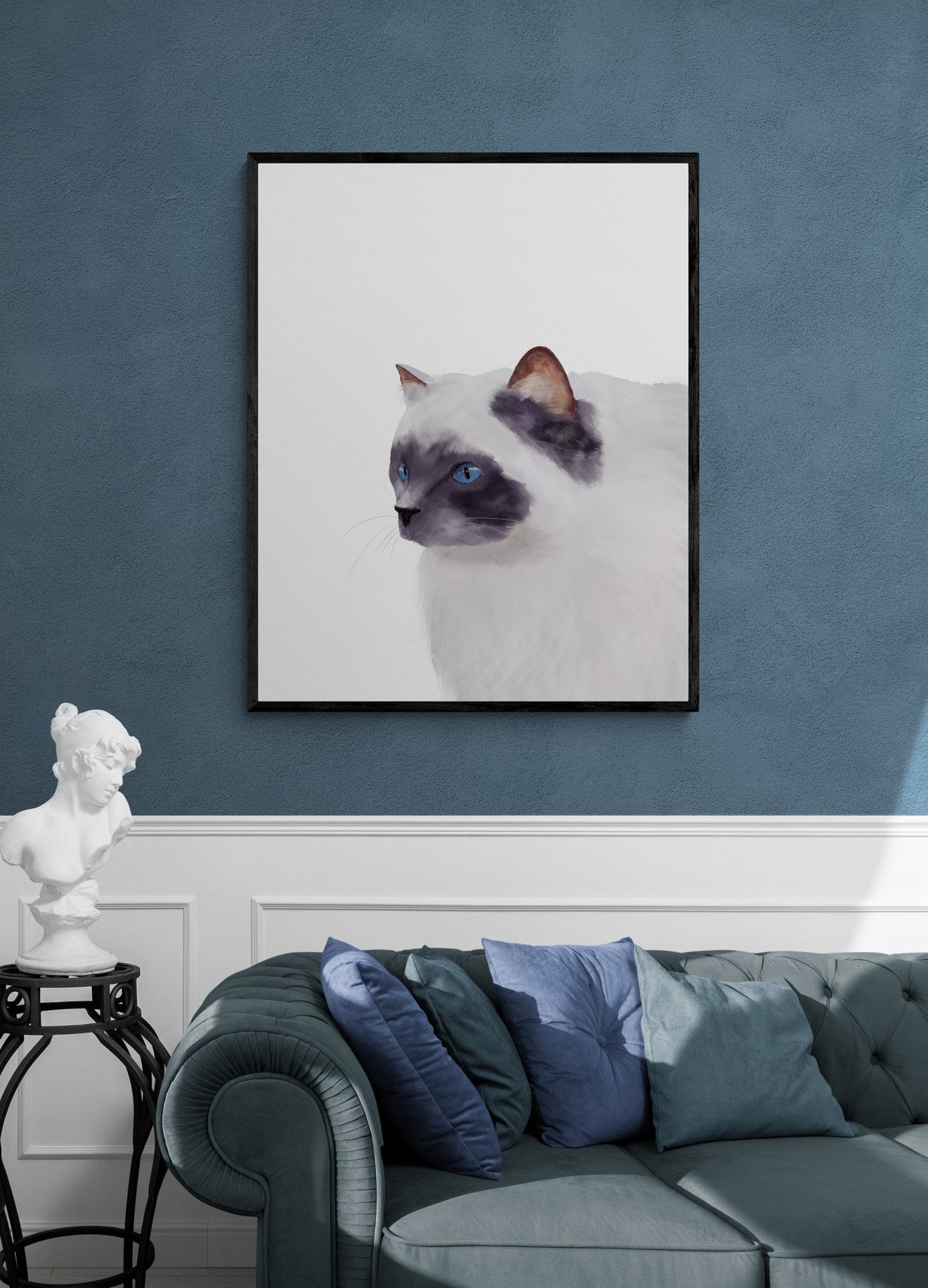 Ragdoll Cat Print Art - MerikaArt