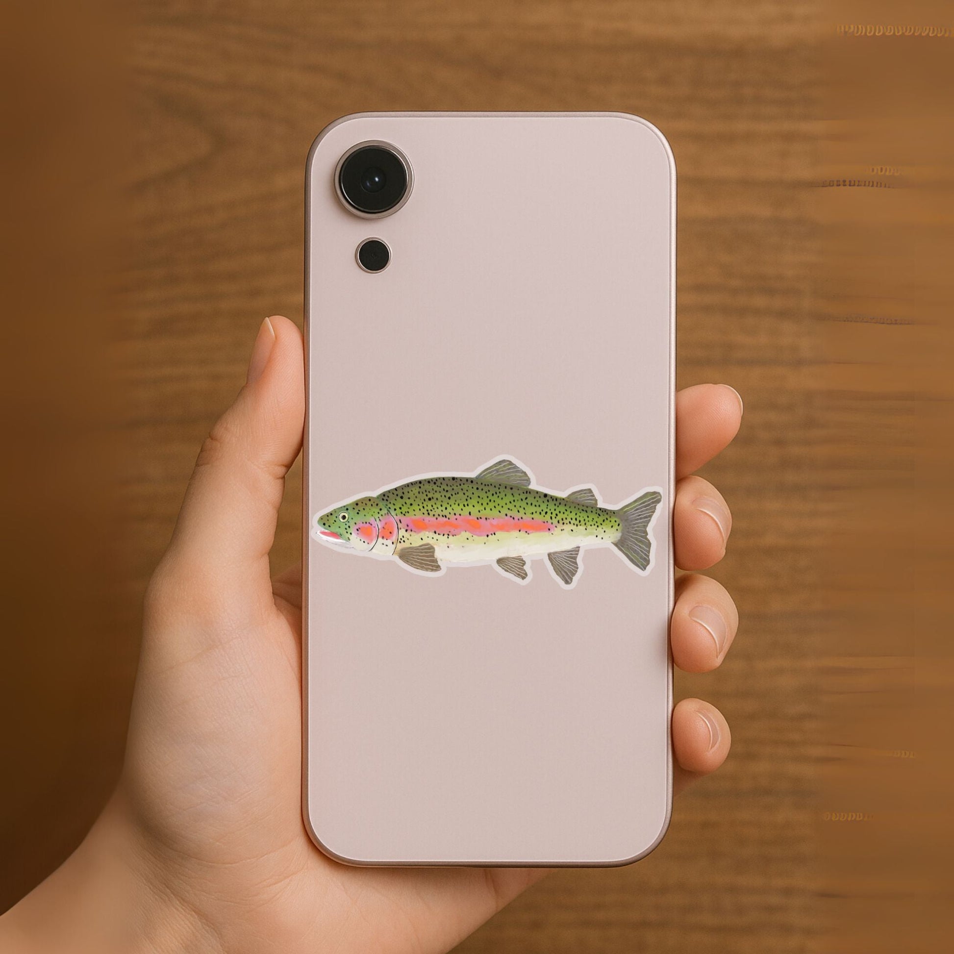Rainbow Trout Vinyl Sticker - MerikaArt