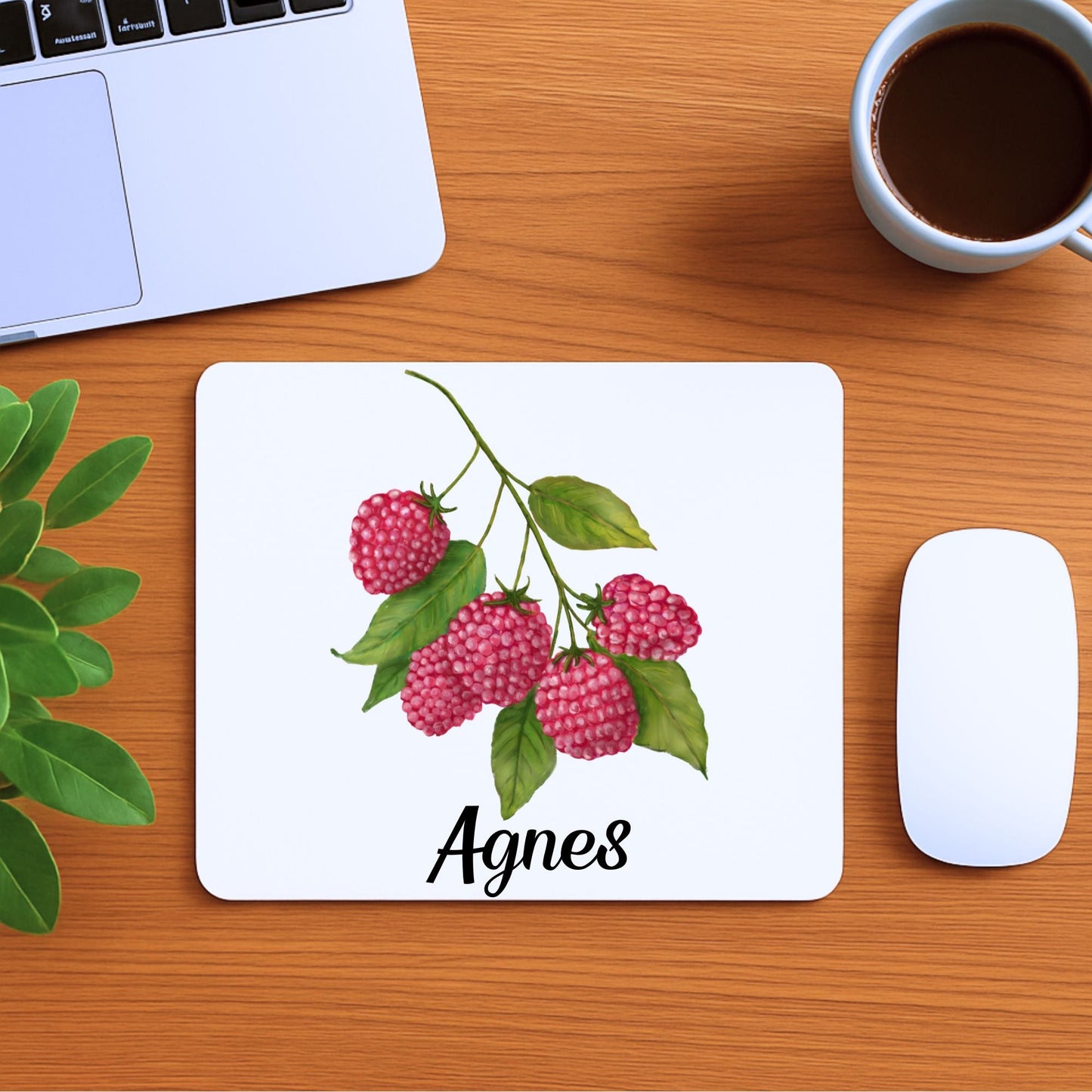 Raspberry Mousepad - MerikaArt