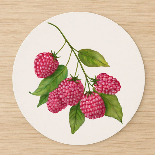 Raspberry Mousepad - MerikaArt