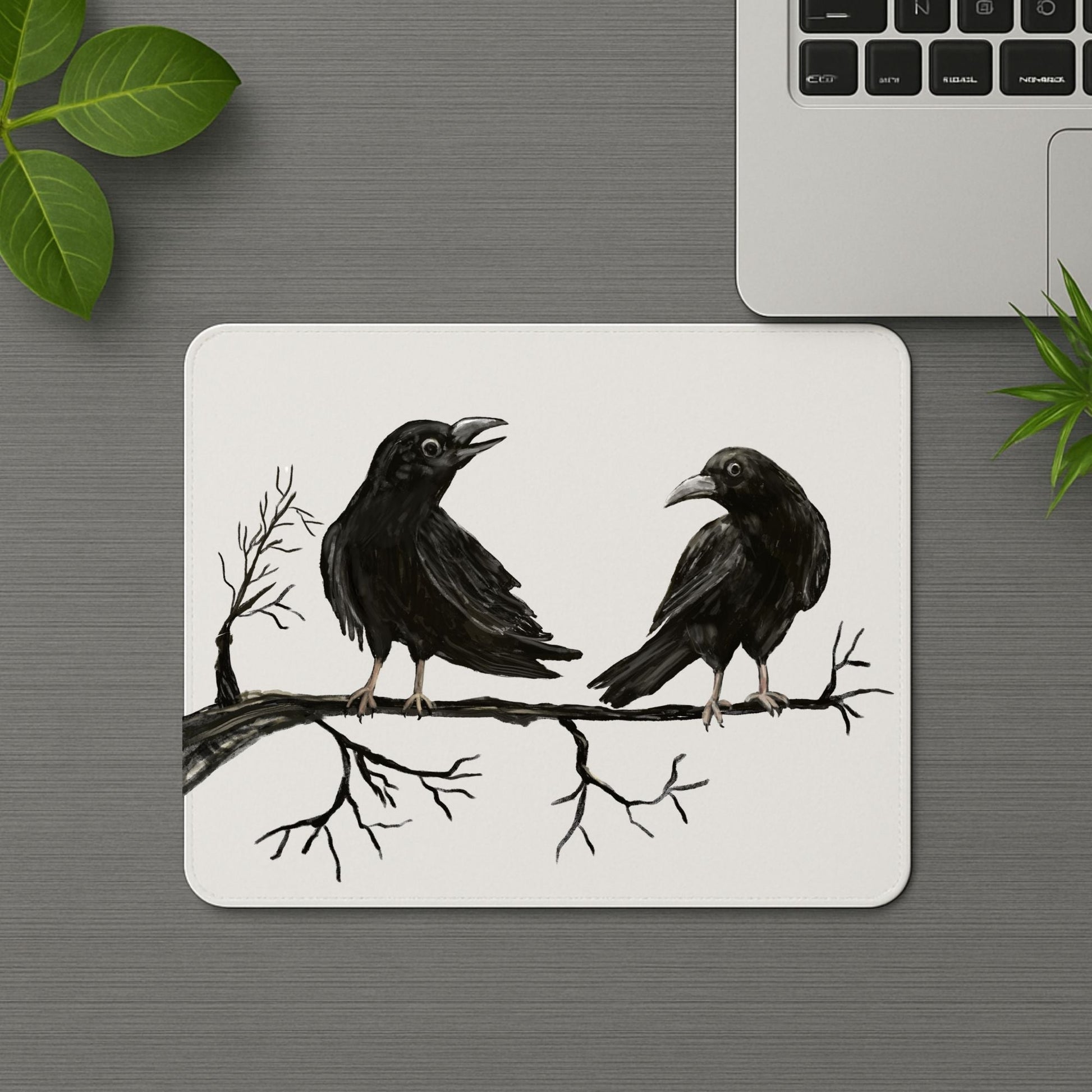 Ravens Mousepad - MerikaArt
