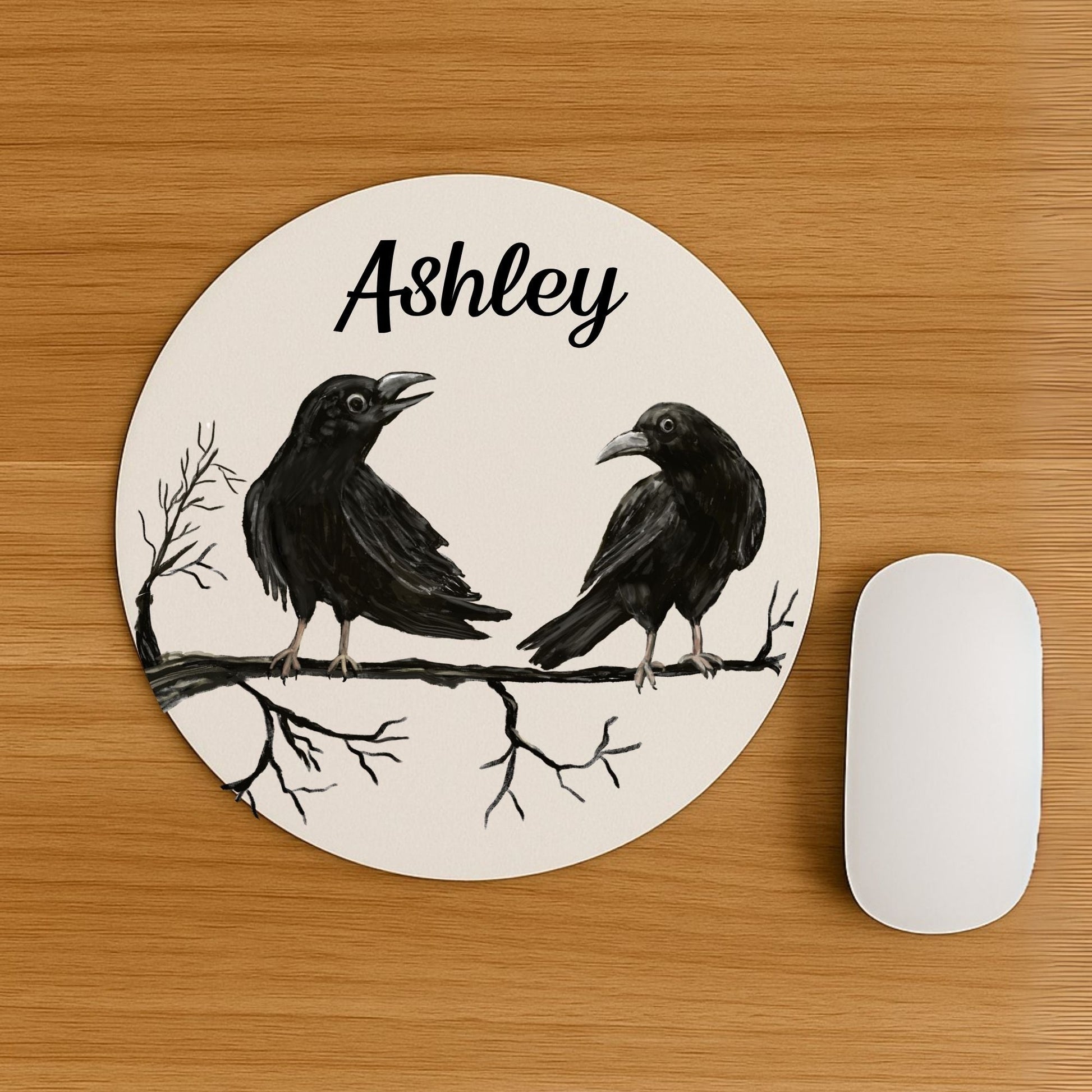 Ravens Mousepad - MerikaArt