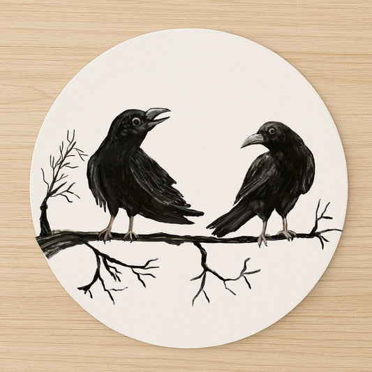 Ravens Mousepad - MerikaArt