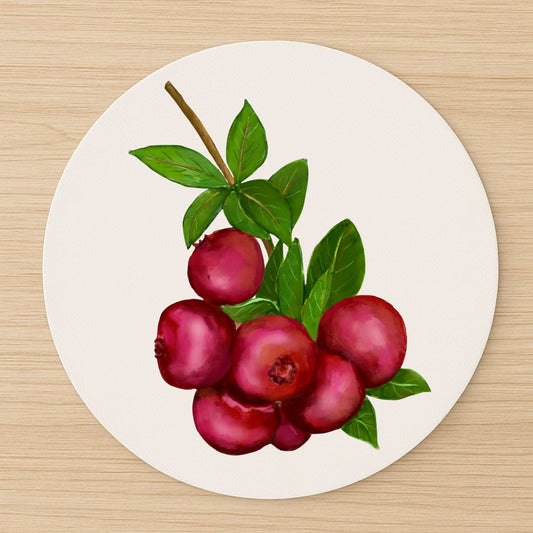 Red Berry Mousepad - MerikaArt