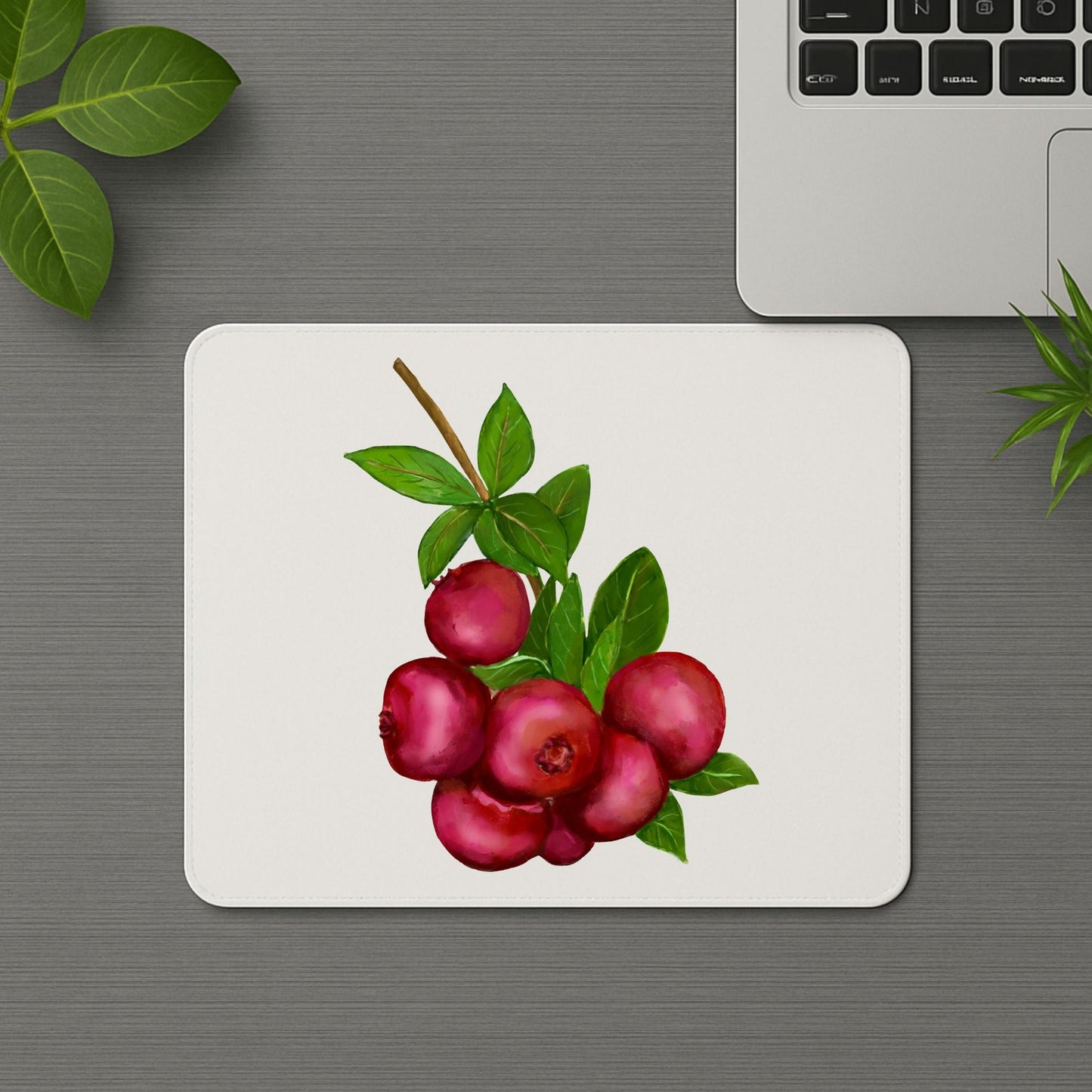 Red Berry Mousepad - MerikaArt