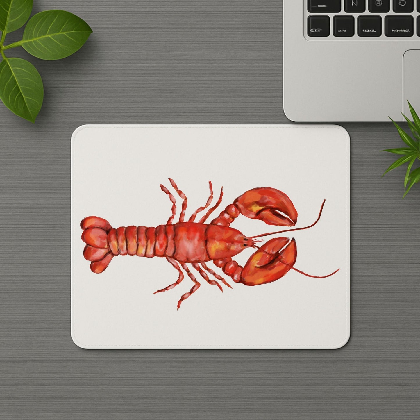 Red Lobster Mousepad - MerikaArt