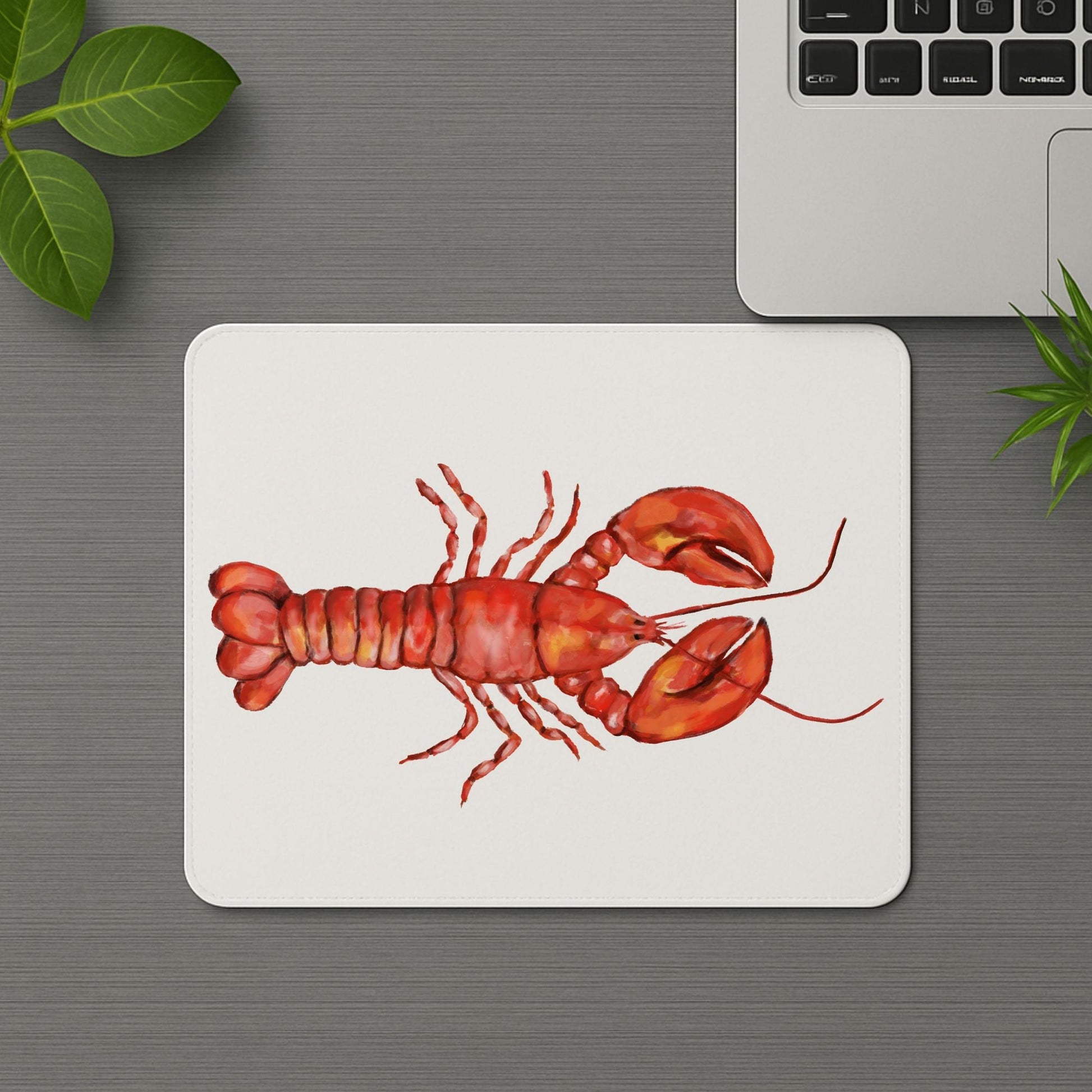 Red Lobster Mousepad - MerikaArt