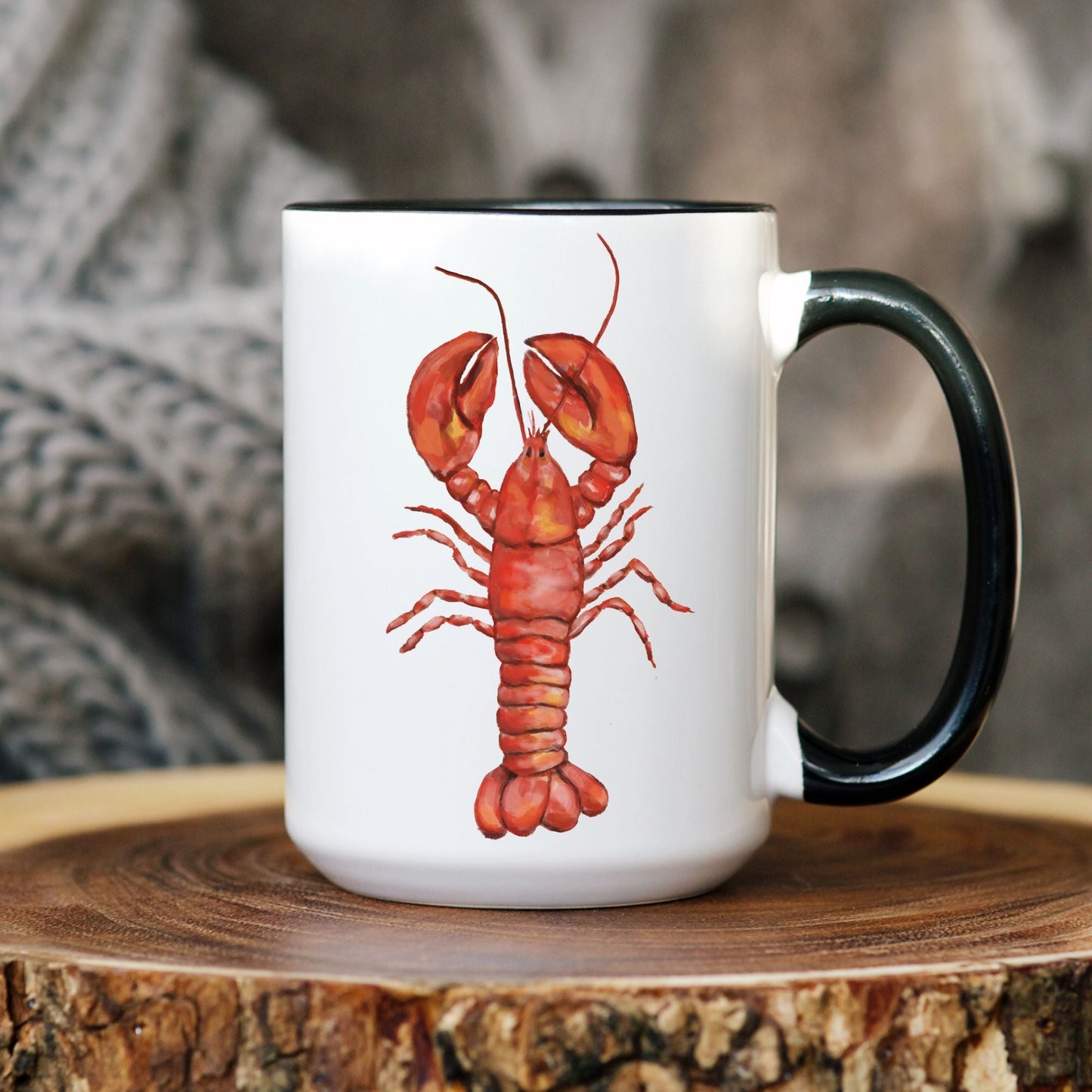 Red Lobster Mug - MerikaArt