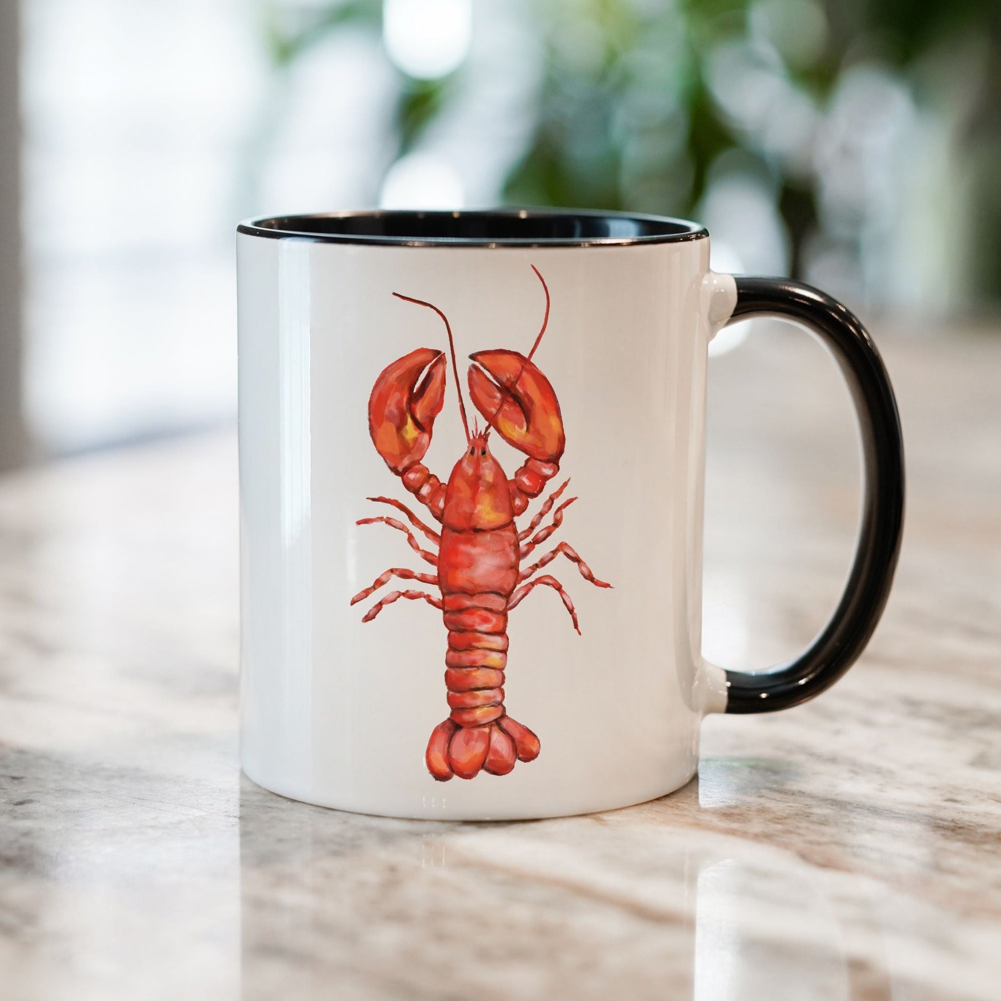 Red Lobster Mug - MerikaArt