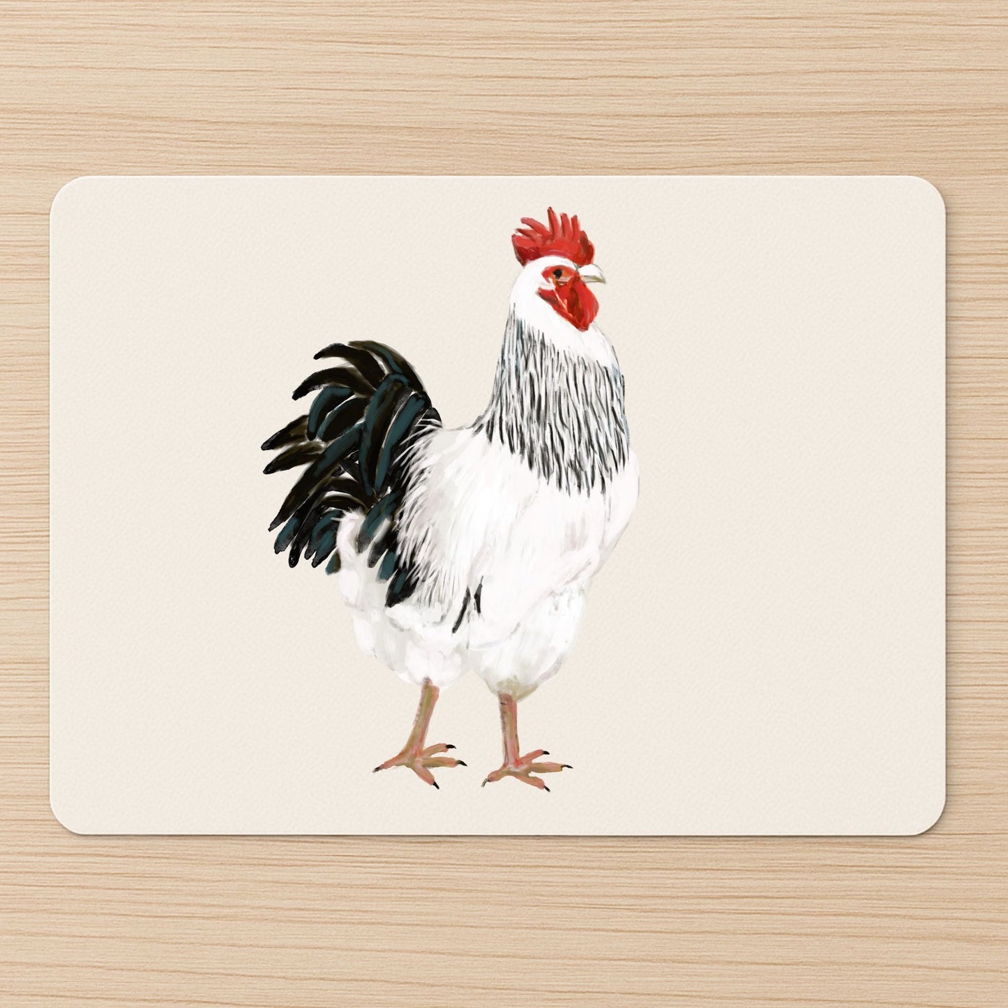 Rooster Mousepad - MerikaArt