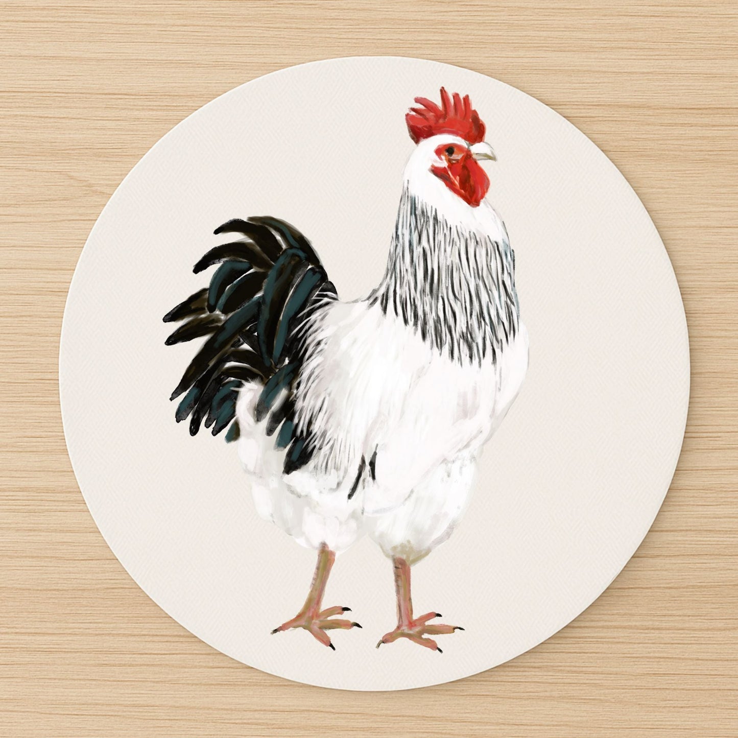Rooster Mousepad - MerikaArt